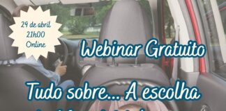 Webinar | Tudo sobre… A escolha da primeira cadeirinha 29 de abril 21h00 Online Webinar Gratuito Tudo sobre... A escolha da 1.ª cadeirinha auto Joana Freitas Técnica Avançada em Sistemas de Retenção Infantil Universidade Pontifícia Comillas INSCREVA-SE GRATUITAMENTE!